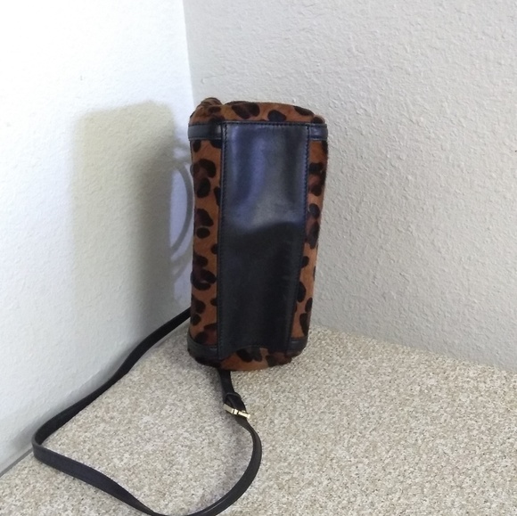 Tory Burch Real Dyed Fur Leather Satchel Bag - Picture 5 of 8